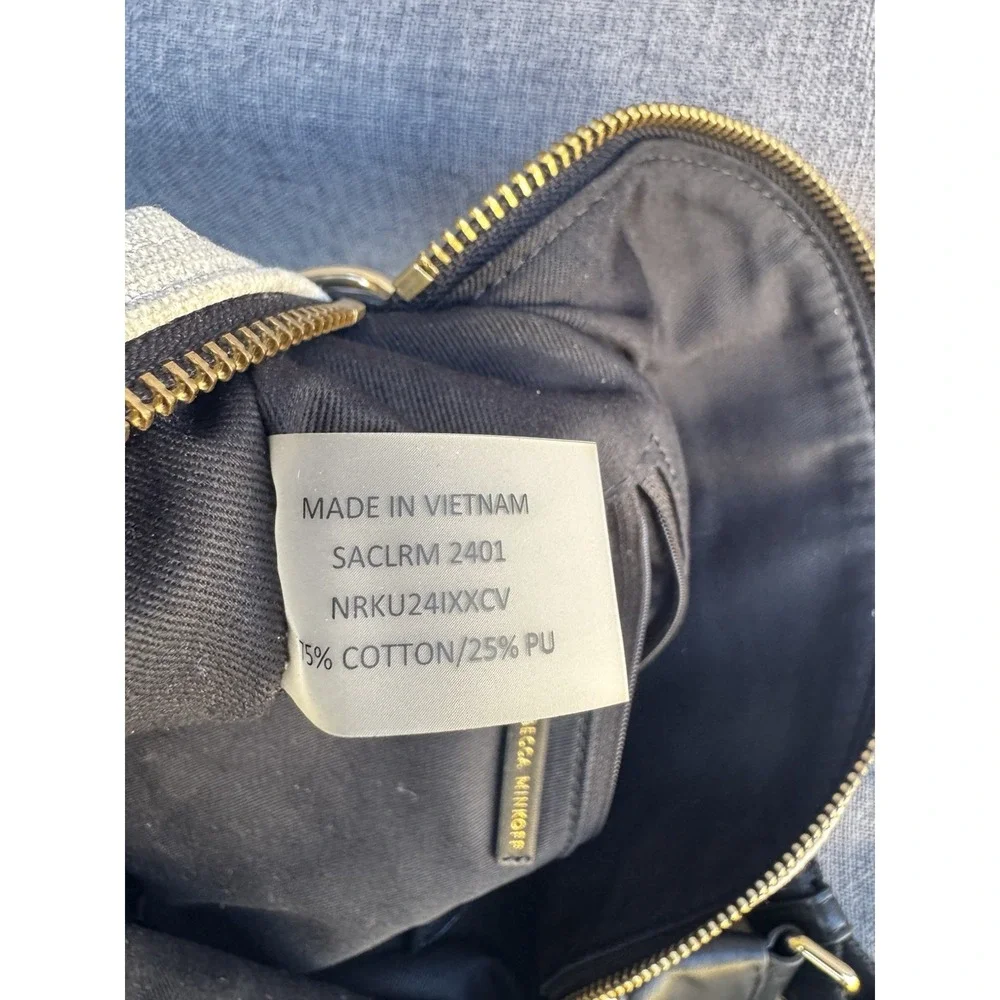Rebecca Minkoff‎ Canvas Fanny Waist Belt Purse Bag Clean